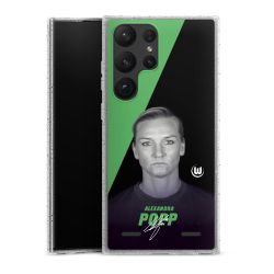 Carry Case Hülle Transparent/glitter ohne Band