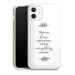 Organic Carry Case Hülle weiss