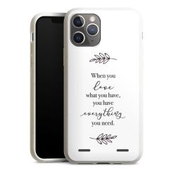 Organic Carry Case Hülle weiss