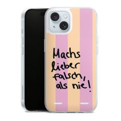 Carry Case Hülle Transparent ohne Band