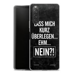 Carry Case Hülle Transparent ohne Band