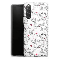 Carry Case Hülle Transparent ohne Band