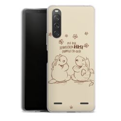 Carry Case Hülle Transparent ohne Band