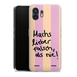 Carry Case Hülle Transparent ohne Band