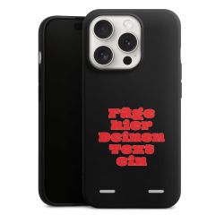 Premium Carry Case Hülle Mattschwarz ohne Band