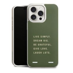 Organic Carry Case Hülle weiss