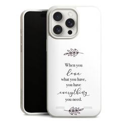 Organic Carry Case Hülle weiss