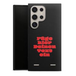 Premium Carry Case Hülle Mattschwarz ohne Band