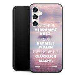 Premium Carry Case Hülle Mattschwarz ohne Band