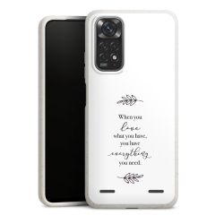 Organic Carry Case Hülle weiss