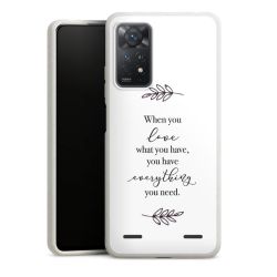 Organic Carry Case Hülle weiss