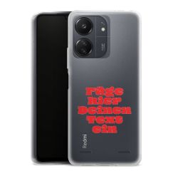 Carry Case Hülle Transparent ohne Band