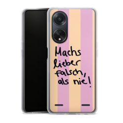 Carry Case Hülle Transparent ohne Band