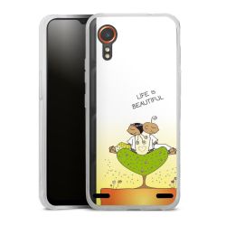 Carry Case Hülle Transparent ohne Band