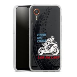 Carry Case Hülle Transparent ohne Band