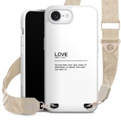 Organic Carry Case Gurtband weiß