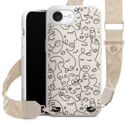 Organic Carry Case Gurtband weiß