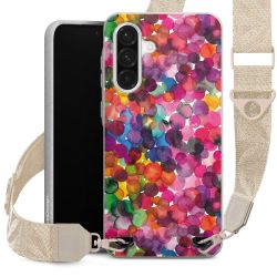 Punti acquerello sovrapposti