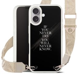 Organic Carry Case Gurtband weiß