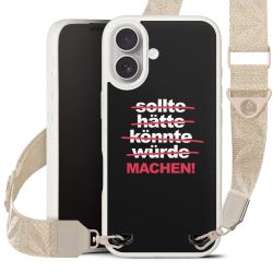 Organic Carry Case Gurtband weiß