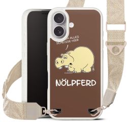 Organic Carry Case Gurtband weiß