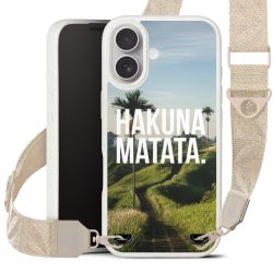 Organic Carry Case Gurtband weiß