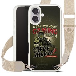 Organic Carry Case Gurtband weiß