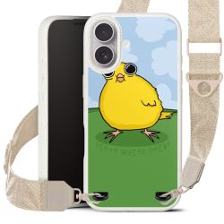 Organic Carry Case Gurtband weiß