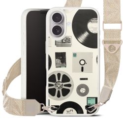 Organic Carry Case Gurtband weiß