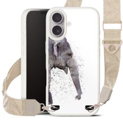 Organic Carry Case Gurtband weiß