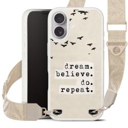 Organic Carry Case Gurtband weiß