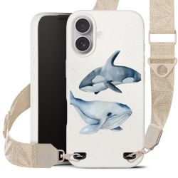 Organic Carry Case Gurtband weiß