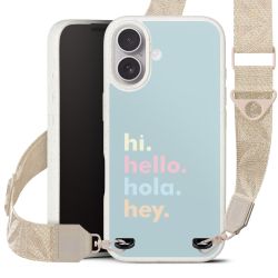 Organic Carry Case Gurtband weiß