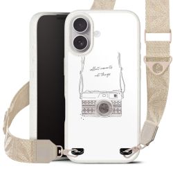 Organic Carry Case Gurtband weiß