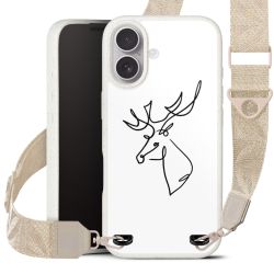 Organic Carry Case Gurtband weiß