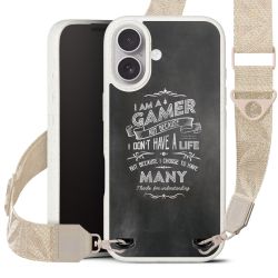 Organic Carry Case Gurtband weiß