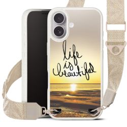 Organic Carry Case Gurtband weiß