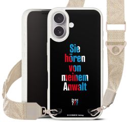 Organic Carry Case Gurtband weiß