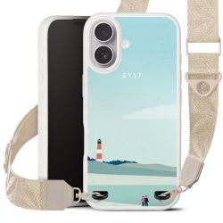 Organic Carry Case Gurtband weiß