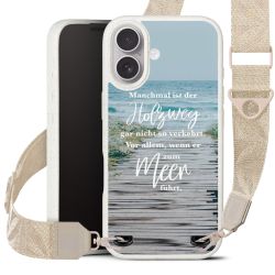 Organic Carry Case Gurtband weiß