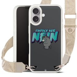 Organic Carry Case Gurtband weiß