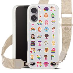 Organic Carry Case Gurtband weiß