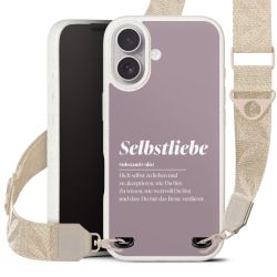 Organic Carry Case Gurtband weiß