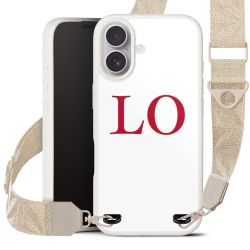 Organic Carry Case Gurtband weiß