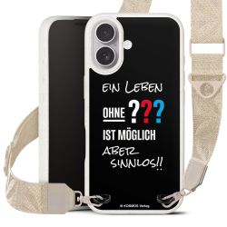 Organic Carry Case Gurtband weiß