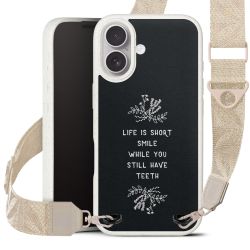 Organic Carry Case Gurtband weiß