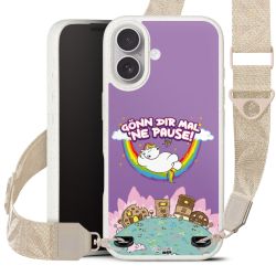 Organic Carry Case Gurtband weiß