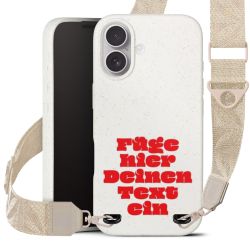 Organic Carry Case Gurtband weiß