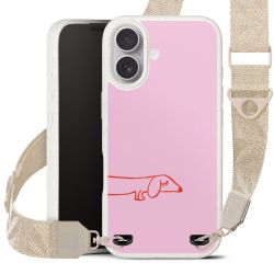 Organic Carry Case Gurtband weiß