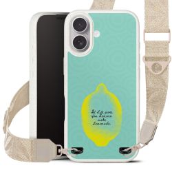 Organic Carry Case Gurtband weiß